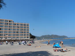 beach near levante hotel cala bona